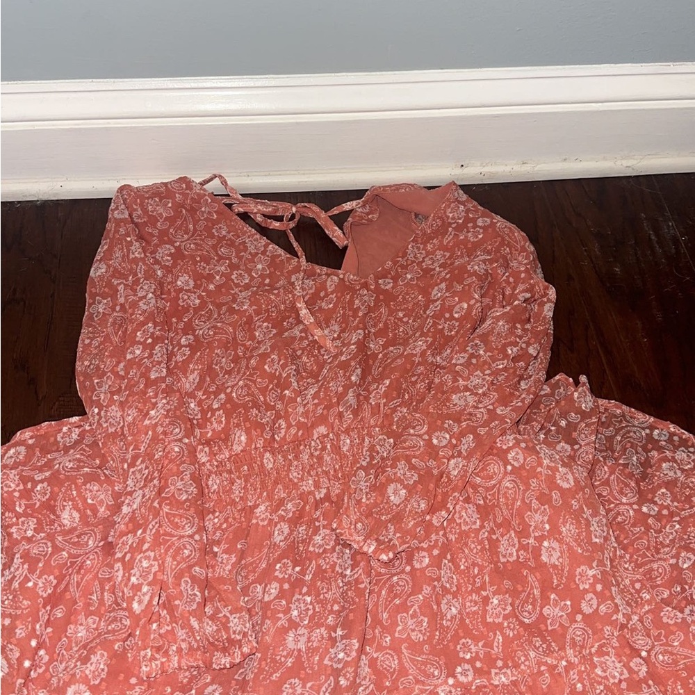 Floral Pink Dress